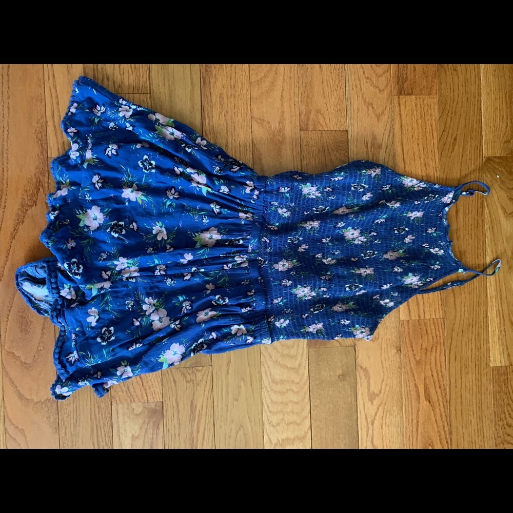 American Eagle Blue Romper